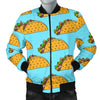 Taco Pattern Print Design TC03 Men Bomber Jacket