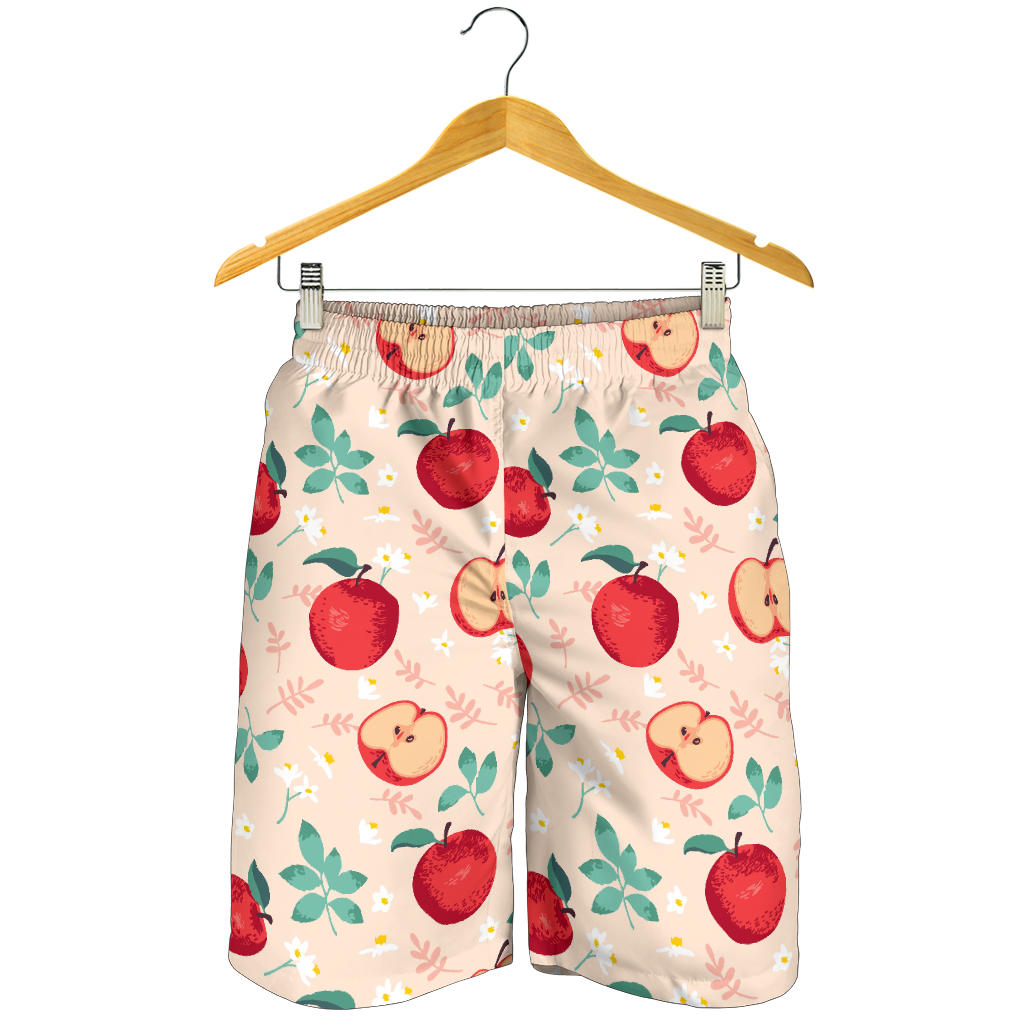 Apple Pattern Print Design AP06 Mens Shorts