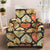 Heart Boho Pattern Print Design HE04 Armchair Slipcover