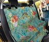 Sea Turtle Pattern Print Design T012 Rear Dog  Seat Cover