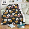 Daisy Pattern Print Design DS04 Fleece Blanket