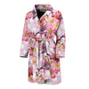 Bird Of Paradise Pattern Print Design BOP011 Men Bathrobe