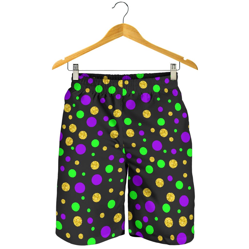 Mardi Gras Pattern Print Design 07 Mens Shorts
