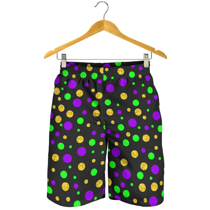 Mardi Gras Pattern Print Design 07 Mens Shorts