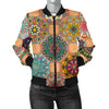 Boho Pattern Print Design 07 Women's Bomber Jacket