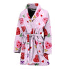 Lollipop Pattern Print Design LL07 Women Bathrobe