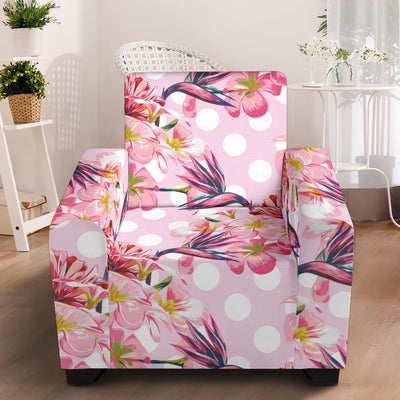 Bird Of Paradise Pattern Print Design BOP011 Armchair Slipcover