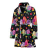 Easter Eggs Pattern Print Design RB06 Women Bathrobe