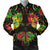 lotus Boho Pattern Print Design LO09 Men Bomber Jacket