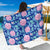 Camellia Pattern Print Design CM05 Sarong Pareo Wrap