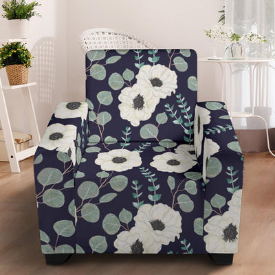 Anemone Pattern Print Design AM01 Armchair Slipcover