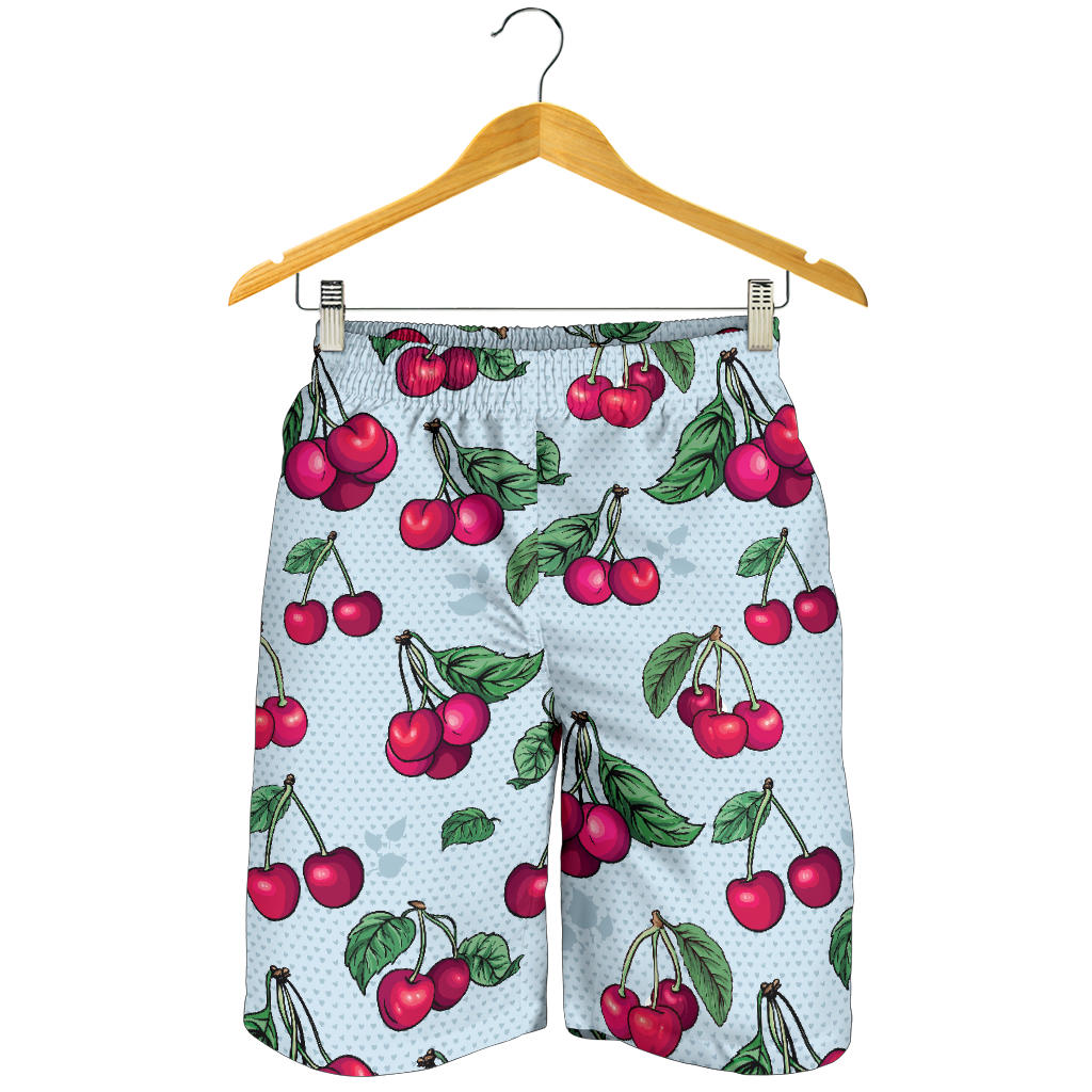 Cherry Pattern Print Design CH01 Mens Shorts