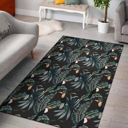 Rainforest Pattern Print Design RF06 Area Rugs