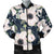 Anemone Pattern Print Design AM02 Men Bomber Jacket