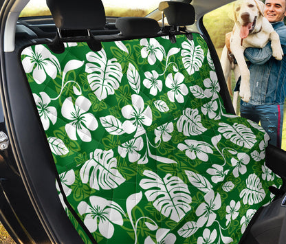 Hawaiian Themed Pattern Print Design H016 Rear Dog  Seat Cover