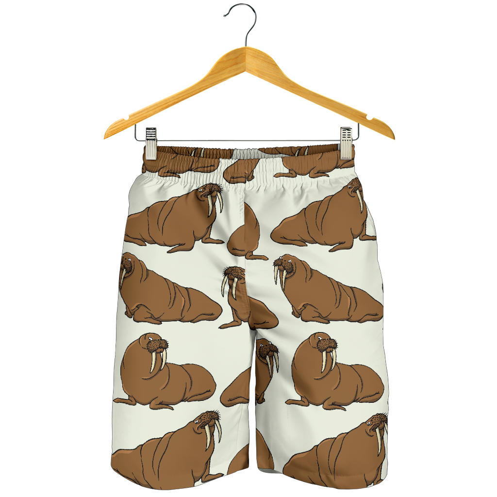 Walrus Pattern Print Design 03 Mens Shorts
