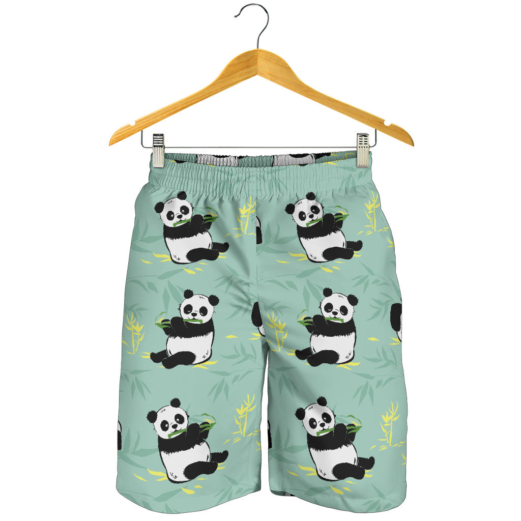 Panda Pattern Print Design A05 Mens Shorts