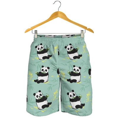 Panda Pattern Print Design A05 Mens Shorts