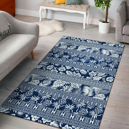 Hawaiian Themed Pattern Print Design H020 Area Rugs