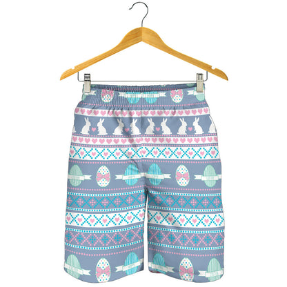 Easter Eggs Pattern Print Design RB013 Mens Shorts