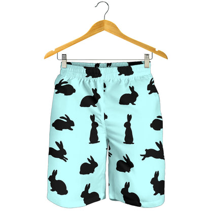 Rabbit Pattern Print Design RB010 Mens Shorts