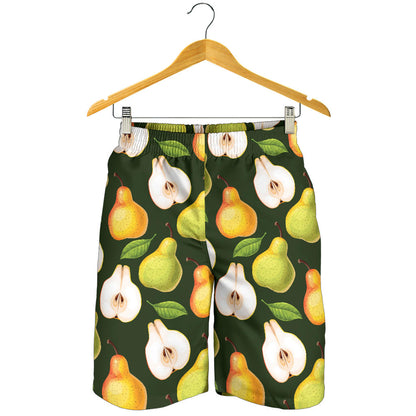 Pear Pattern Print Design PE06 Mens Shorts