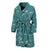 Sea Turtle Pattern Print Design T02 Men Bathrobe