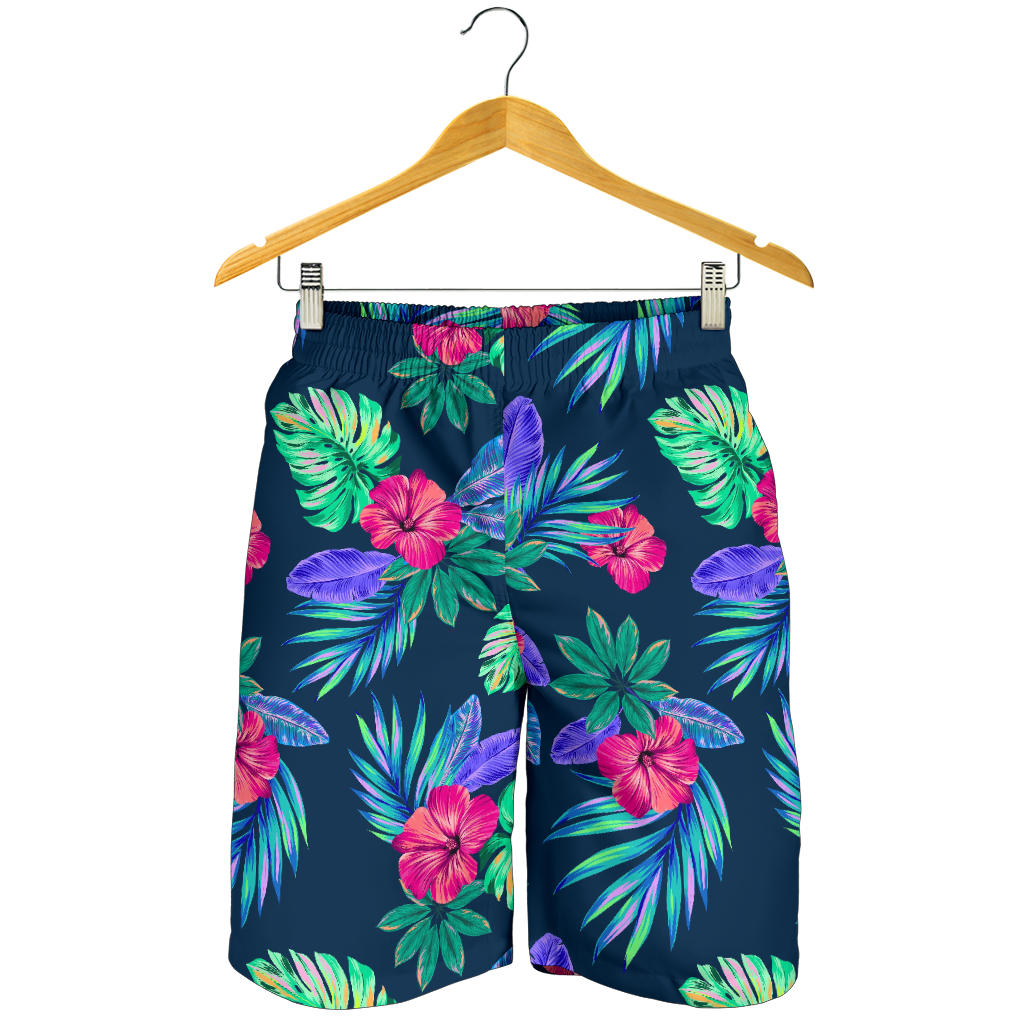 Tropical Flower Pattern Print Design TF09 Mens Shorts