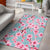 Cherry Blossom Pattern Print Design CB04 Area Rugs