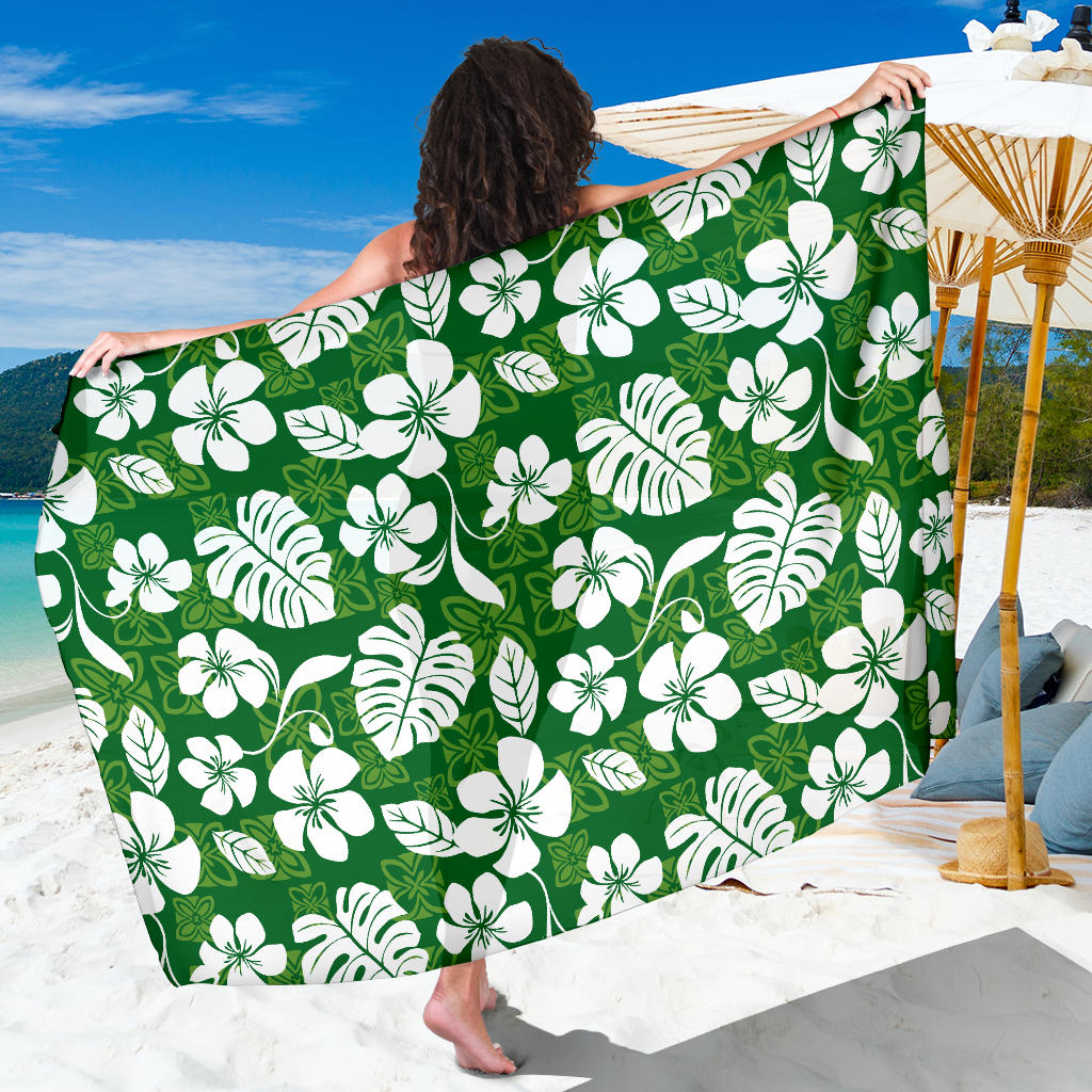 Hawaiian Themed Pattern Print Design H016 Sarong Pareo Wrap