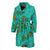 Sea Turtle Pattern Print Design T010 Men Bathrobe