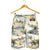 Palm Tree Beach Print Mens Shorts