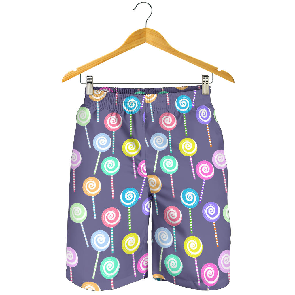 Lollipop Pattern Print Design LL03 Mens Shorts