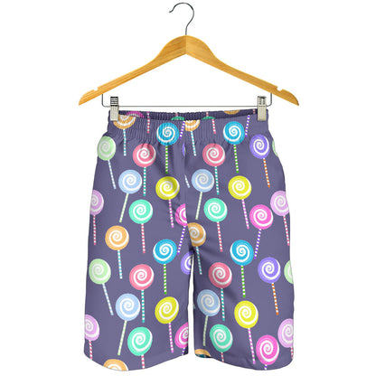 Lollipop Pattern Print Design LL03 Mens Shorts