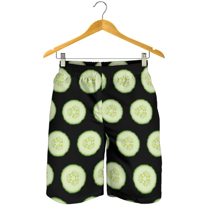 Cucumber Pattern Print Design CC02 Mens Shorts
