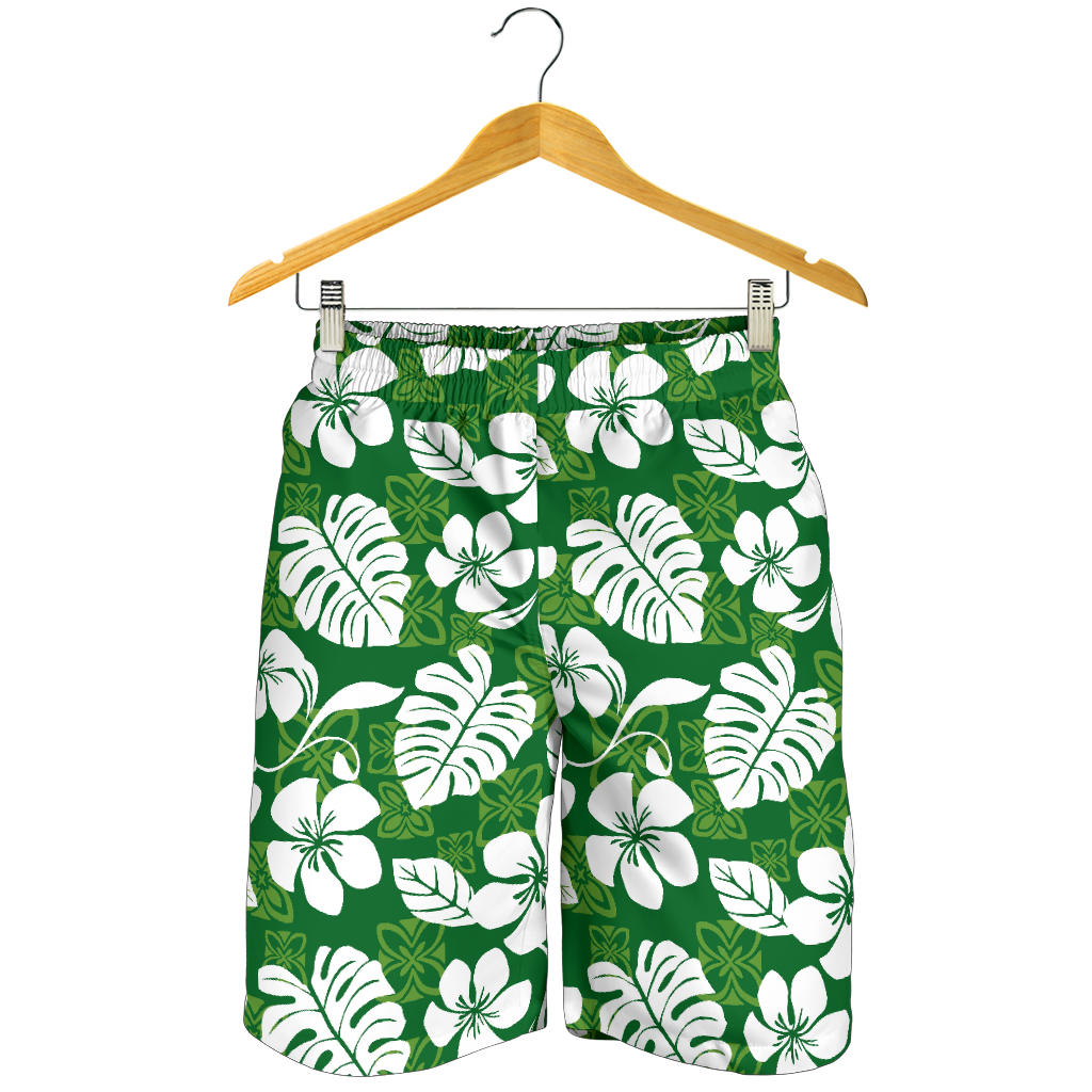 Hawaiian Themed Pattern Print Design H016 Mens Shorts