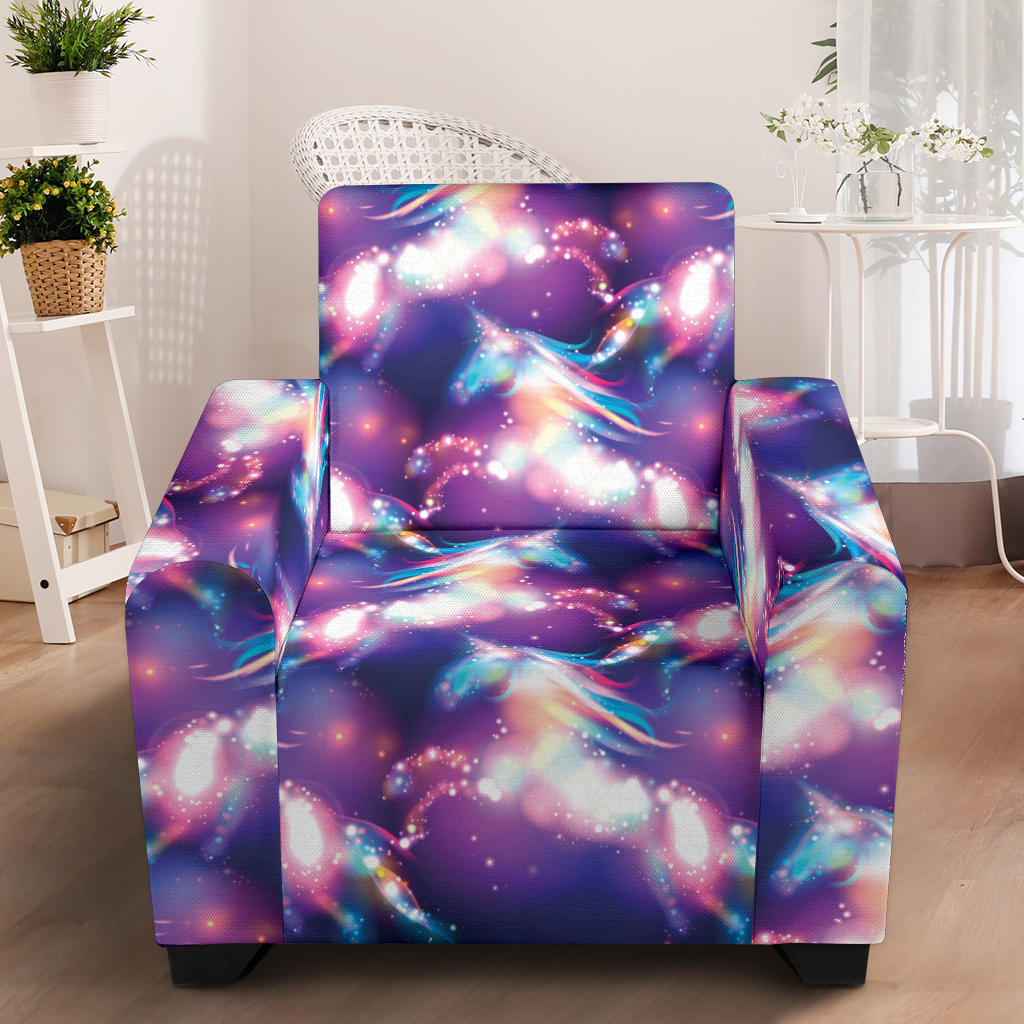 Unicorn Dream Armchair Slipcover