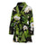 Tropical Flower Pattern Print Design TF026 Women Bathrobe