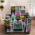 Tribal Aztec Triangle Armchair Slipcover