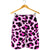 Pink Leopard Print Mens Shorts