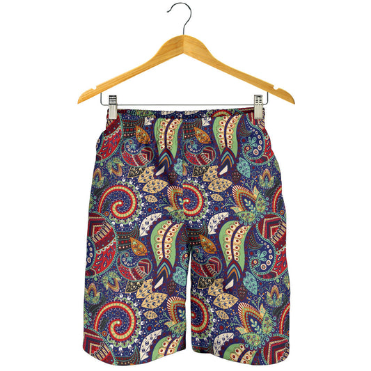 Paisley Boho Pattern Print Design A03 Mens Shorts