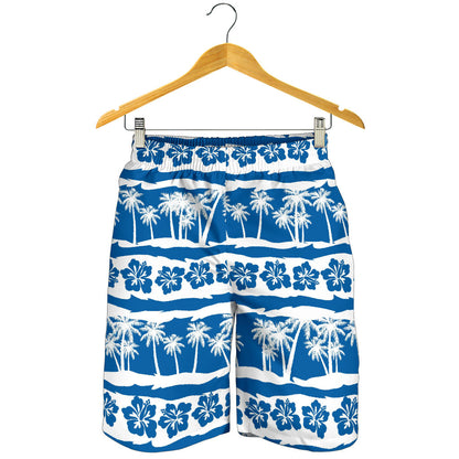 Hawaiian Themed Pattern Print Design H021 Mens Shorts