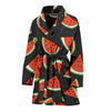 Watermelon Pattern Print Design WM09 Women Bathrobe