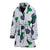 Blueberry Pattern Print Design BB02 Women Bathrobe