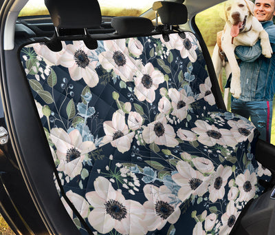 Anemone Pattern Print Design AM02 Rear Dog  Seat Cover