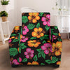 Hibiscus Pattern Print Design HB029 Armchair Slipcover