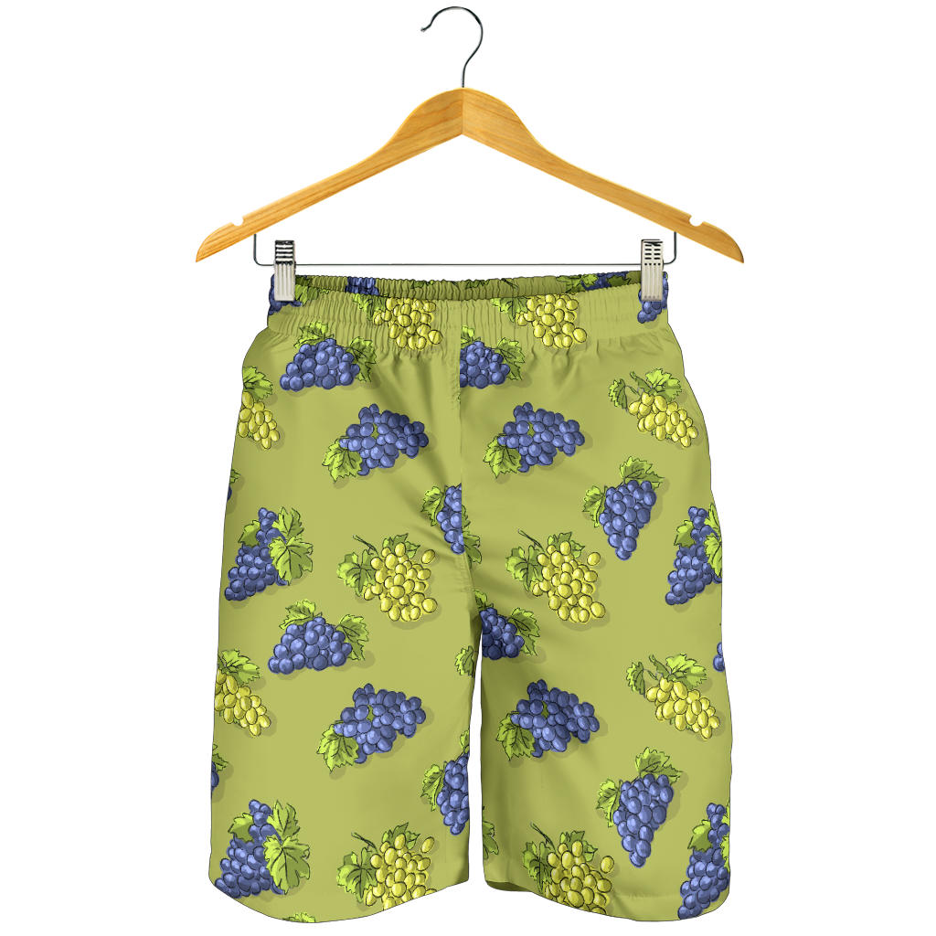 Grape Pattern Print Design GP08 Mens Shorts