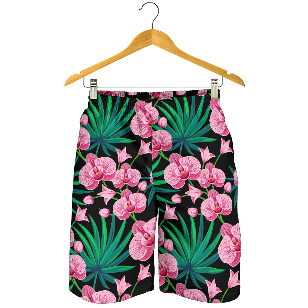 Orchid Pink Pattern Print Design OR06 Mens Shorts