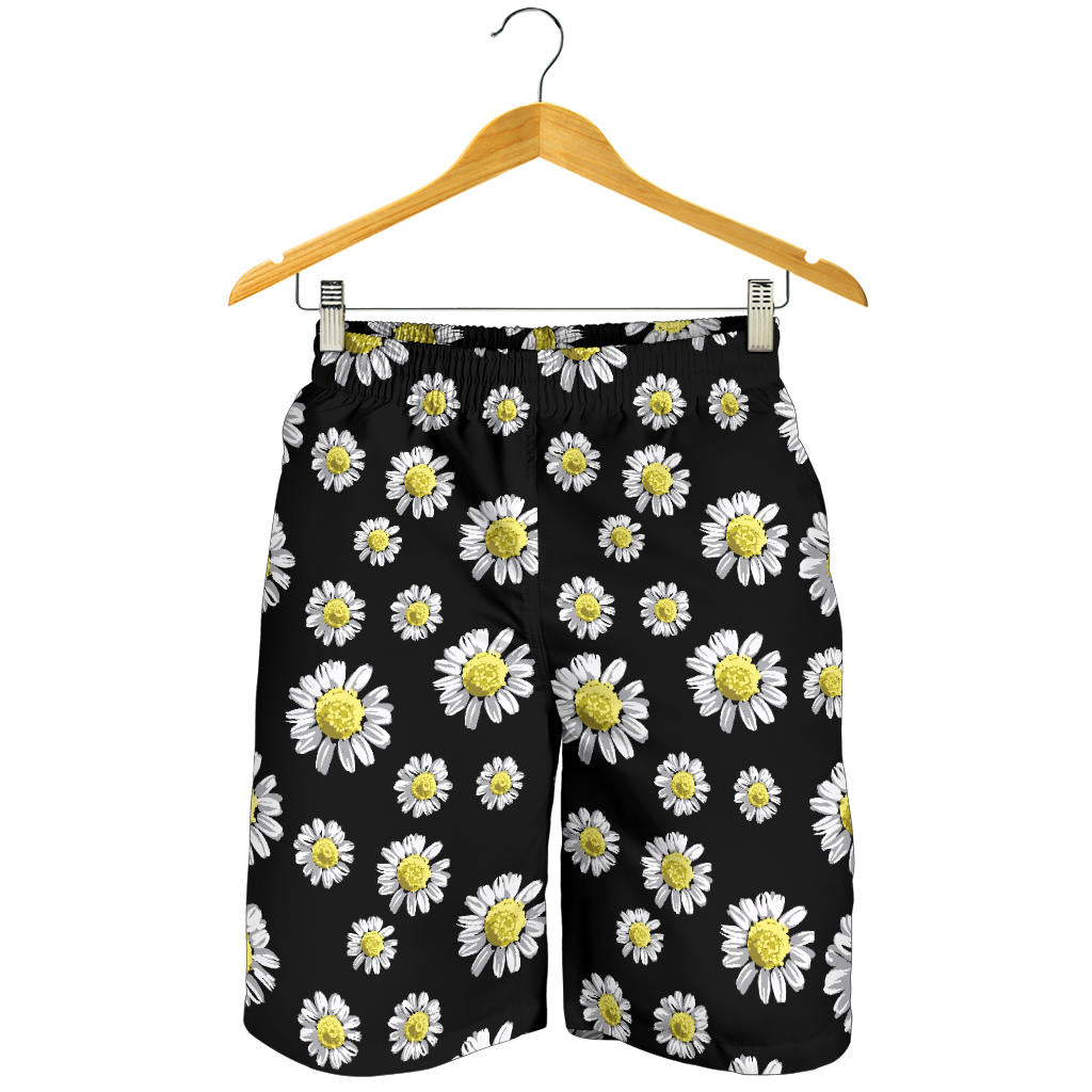 Daisy Pattern Print Design DS01 Mens Shorts