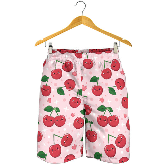 Cherry Pattern Print Design CH02 Mens Shorts